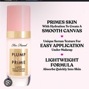 Too Faced Plump & Prime Primer serum